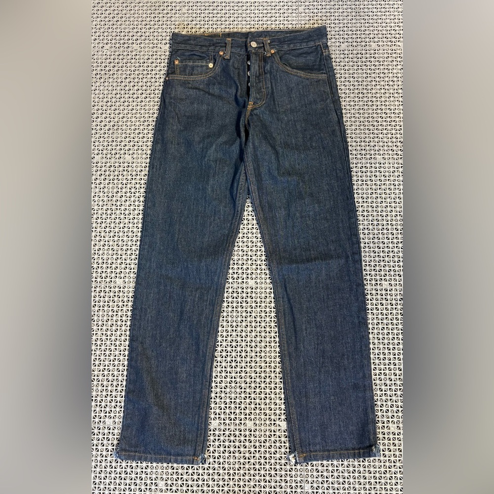 Levi's Women's Straight Leg Jeans - Dark Blue Denim